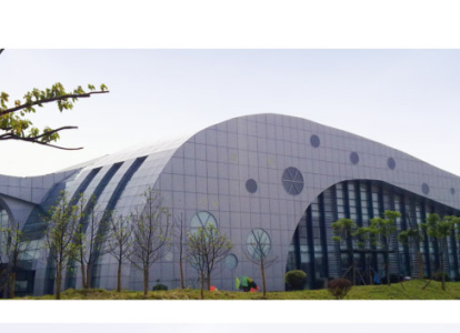 渝中会议中心外景网架工程